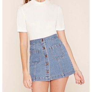 Forever 21 Denim Skirt